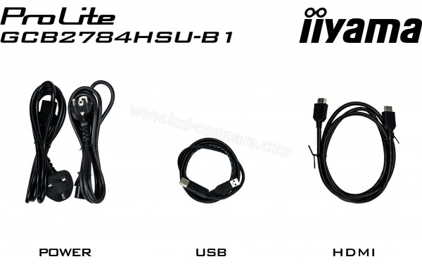 IIYAMA G-Master GCB2784HSU-B1 - Accessoires