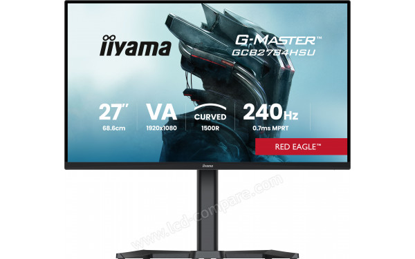 IIYAMA G-Master GCB2784HSU-B1 - Vue de face
