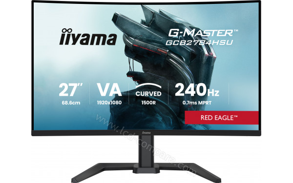 IIYAMA G-Master GCB2784HSU-B1 - Vue de face