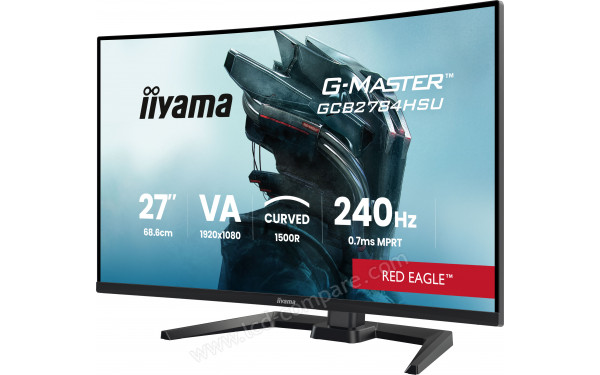 IIYAMA G-Master GCB2784HSU-B1 - Vue 3/4 droite
