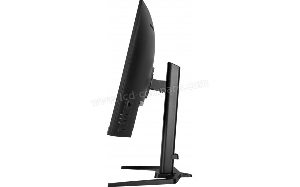 IIYAMA G-Master GCB3280QSU-B1 - Vue de profil bascul&eacute; vers l'arri&egrave;re