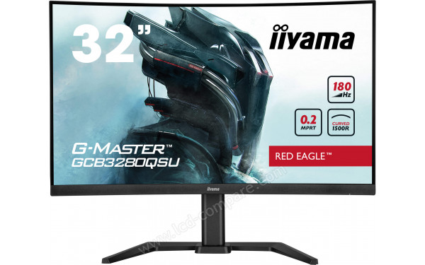 IIYAMA G-Master GCB3280QSU-B2 - Vue de face