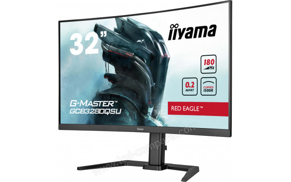 IIYAMA G-Master GCB3280QSU-B2 - Vue 3/4 droite