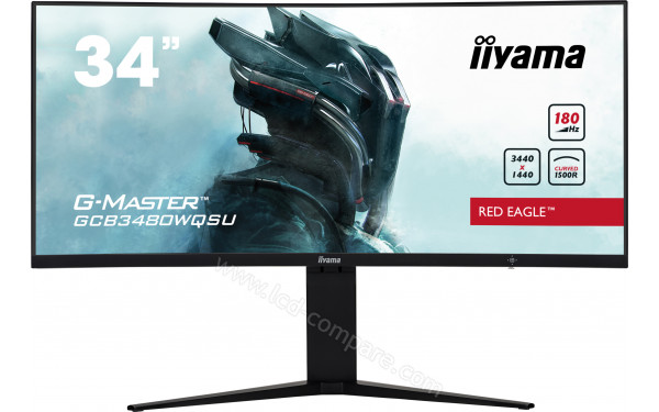 IIYAMA G-Master GCB3480WQSU-B1 - Vue de face