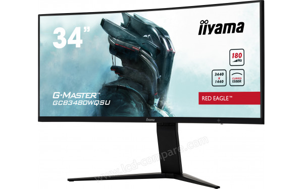IIYAMA G-Master GCB3480WQSU-B1 - Vue 3/4 droite
