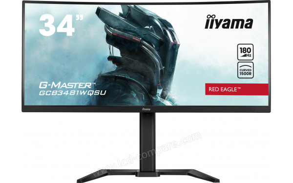 IIYAMA G-Master GCB3481WQSU-B1 - Vue de face