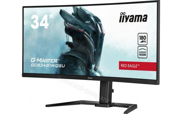 IIYAMA G-Master GCB3481WQSU-B1 - Vue 3/4 droite