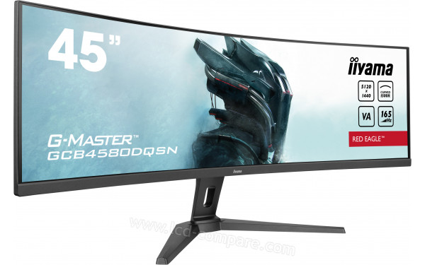 IIYAMA G-Master GCB4580DQSN-B1 - Vue 3/4 gauche