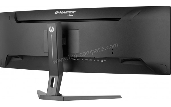 IIYAMA G-Master GCB4580DQSN-B1 - Vue 3/4 arri&egrave;re