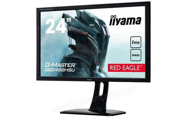 IIYAMA G-Master GB2488HSU-B2 - Vue 3/4 droite