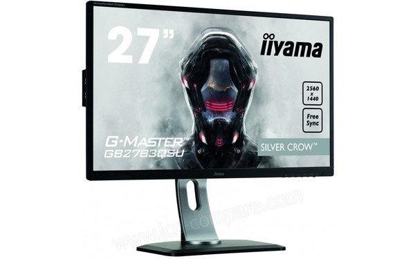 IIYAMA G-Master GB2783QSU-B1 - Vue 3/4 gauche