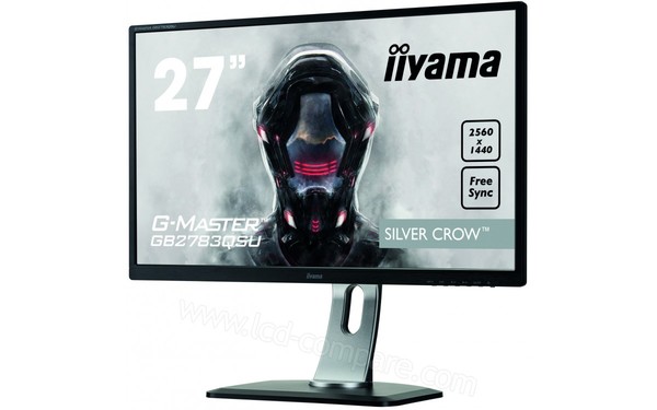 IIYAMA G-Master GB2783QSU-B1 - Vue 3/4 droite