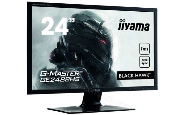 IIYAMA G-Master GE2488HS-B2 - Vue 3/4 gauche