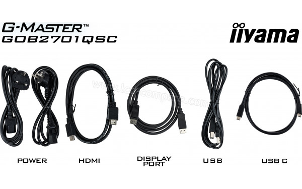 IIYAMA G-Master GOB2701QSC-B1 - Accessoires