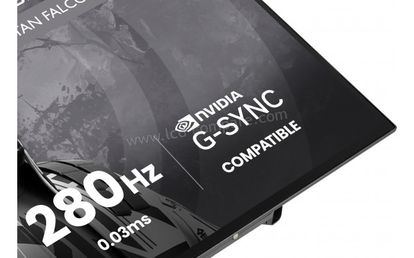 IIYAMA G-Master GOB2701QSC-B1 - Zoom sur la partie basse
