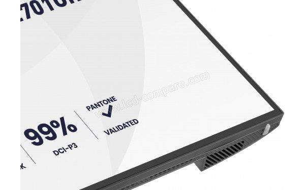 IIYAMA ProGraphic HB2701UHSNP-B1 - Zoom sur la partie basse