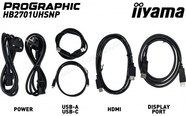 IIYAMA ProGraphic HB2701UHSNP-B1 - Accessoires