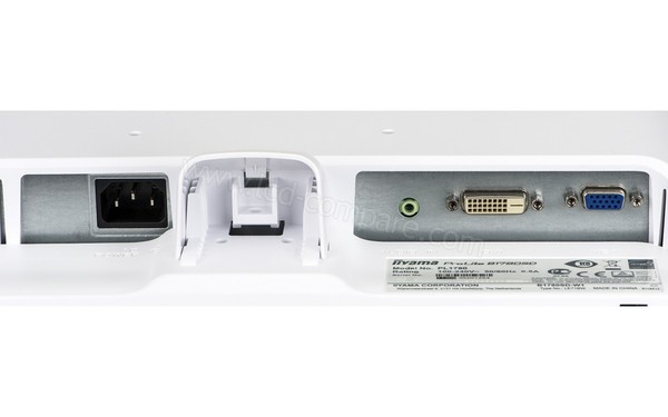 IIYAMA ProLite B1780SD-W1 - Connectique