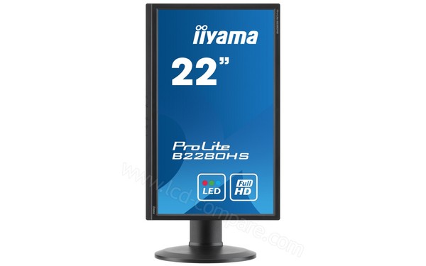 IIYAMA ProLite B2280HS-B1DP - Mode Portrait