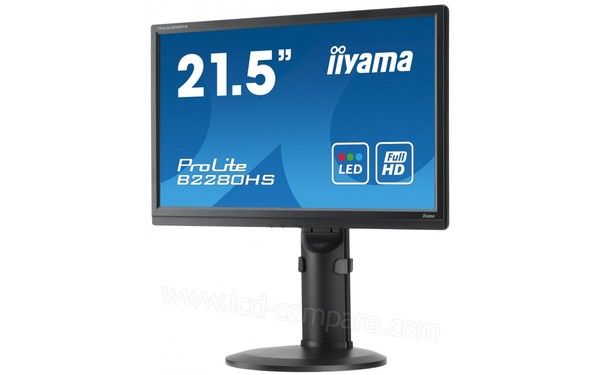 IIYAMA ProLite B2280HS-B1 - Vue 3/4 droit