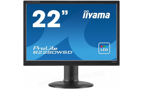 IIYAMA ProLite B2280WSD-B1 - Vue de face