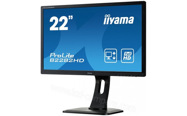 IIYAMA ProLite B2282HD-B1 - Vue 3/4 droite