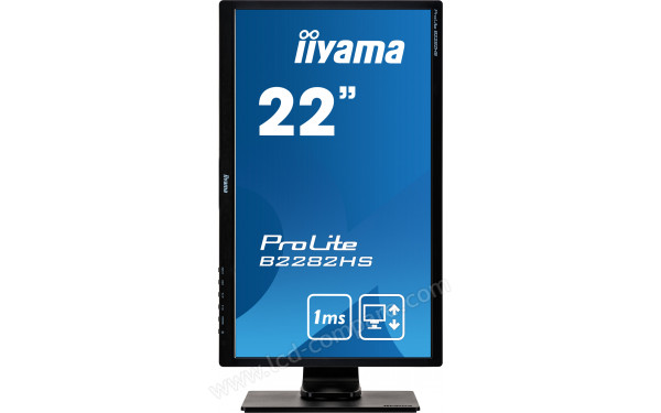 IIYAMA ProLite B2282HS-B5 - Vue de face en mode portrait