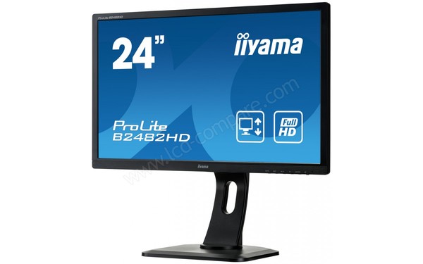 IIYAMA ProLite B2482HD-B1 - Vue 3/4 droite