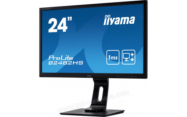 IIYAMA ProLite B2482HS-B5 - Vue 3/4 droite