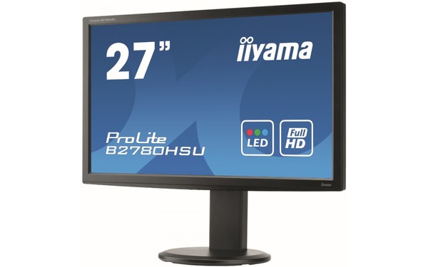 IIYAMA ProLite B2780HSU-B1 - Vue de 3/4 droit