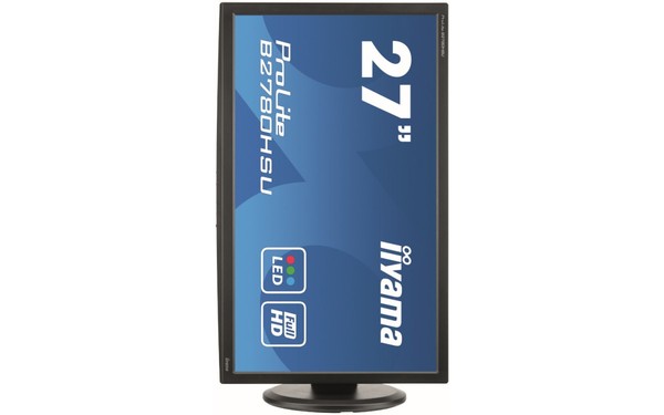 IIYAMA ProLite B2780HSU-B1 - Vue mode portrait