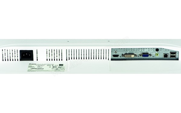 IIYAMA ProLite B2780HSU-W1 - Connectique
