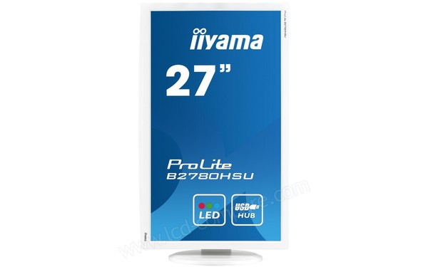 IIYAMA ProLite B2780HSU-W1 - Mode Portrait