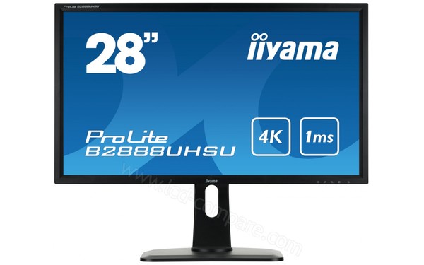 IIYAMA ProLite B2888UHSU-B1 - Vue de face