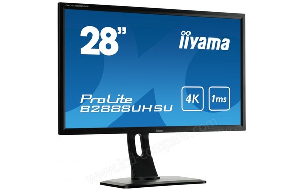 IIYAMA ProLite B2888UHSU-B1 - Vue 3/4 gauche 1
