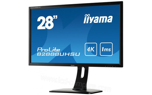 IIYAMA ProLite B2888UHSU-B1 - Vue 3/4 droite 1