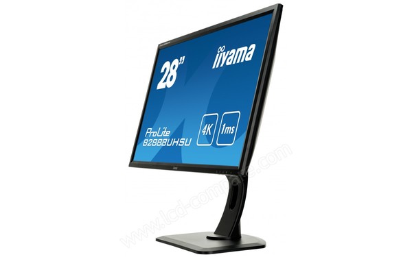 IIYAMA ProLite B2888UHSU-B1 - Vue 3/4 droite 2