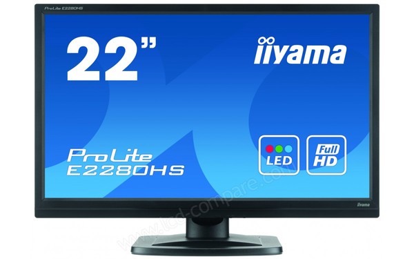 IIYAMA ProLite E2280HS-B1 - Vue de face