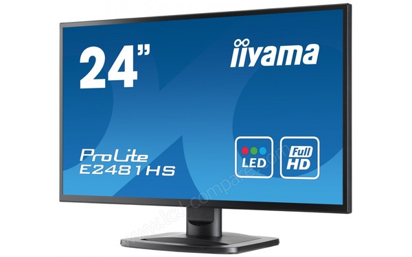 IIYAMA ProLite E2481HS-B1 - Vue 3/4 droite