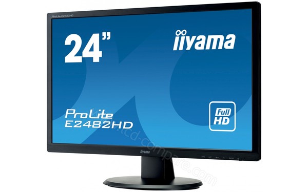 IIYAMA ProLite E2482HD-B1 - Vue 3/4 droite