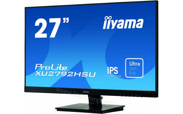 IIYAMA ProLite XU2792HSU-B1 - Vue 3/4 droite