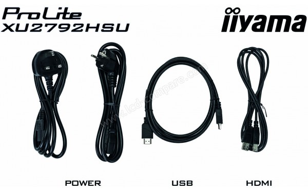IIYAMA ProLite XU2792HSU-B1 - Accessoires