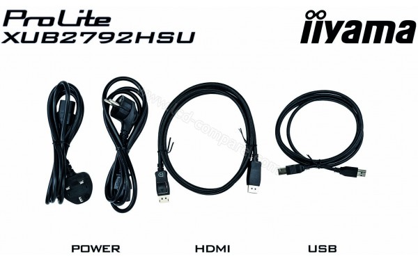 IIYAMA ProLite XUB2792HSU-B1 - Accessoires