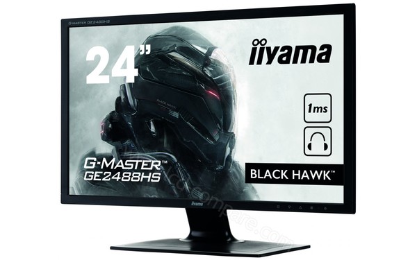 IIYAMA G-Master GE2488HS-B1 - Vue 3/4 droite