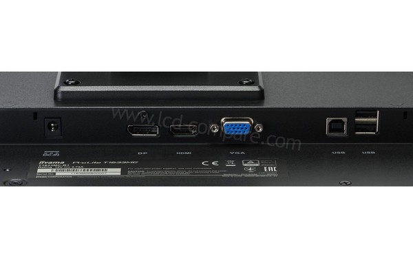 IIYAMA ProLite T1633MC-B1 - Connectiques