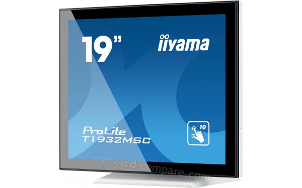 IIYAMA ProLite T1932MSC-W5AG - Vue 3/4 droite