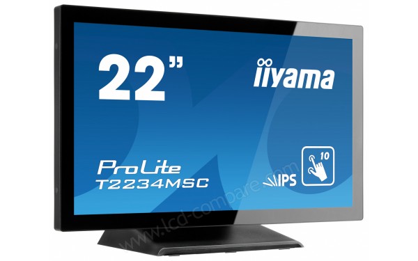 IIYAMA ProLite T2234MSC-B6X - Vue 3/4 gauche