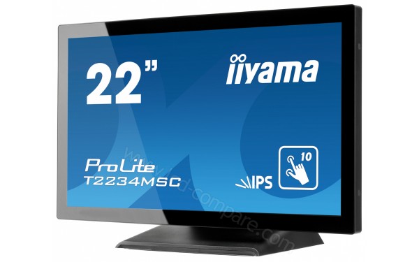 IIYAMA ProLite T2234MSC-B6X - Vue 3/4 droite