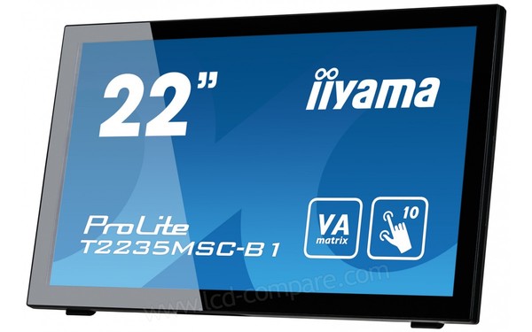 IIYAMA ProLite T2235MSC-B1 - Vue 3/4 droite