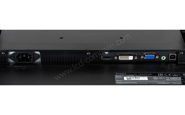 IIYAMA ProLite T2235MSC-B1 - Connectique